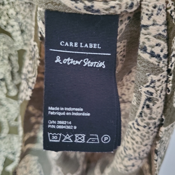 & OTHER STORIES Leopard Print Dress - Picture 6 of 10